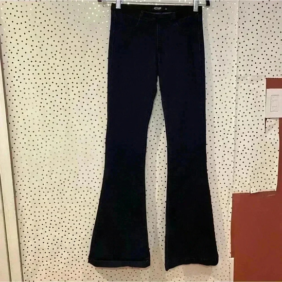 Just Black Bell Bottom Jeans - Picture 2 of 14